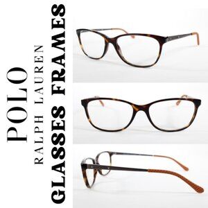 Polo Ralph Lauren RL Women's 6135 Tortoise Glasses Frames Case Cloth